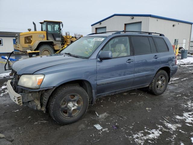 TOYOTA HIGHLANDER 2004 with VIN JTEHD21AX40027556 - Photo from auction