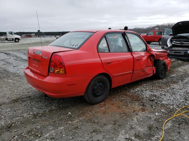 Photo 3 from auction – 2003 HYUNDAI ACCENT GL with VIN KMHCG45C53U423121