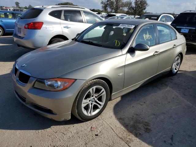 BMW 328 I 2008 with VIN WBAVA37568NL50847 - Photo from auction