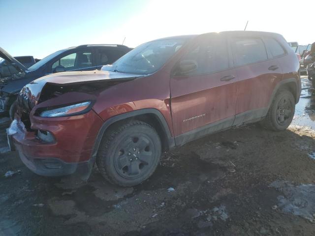 JEEP CHEROKEE S 2015 with VIN 1C4PJLAB2FW656235 - Photo from auction