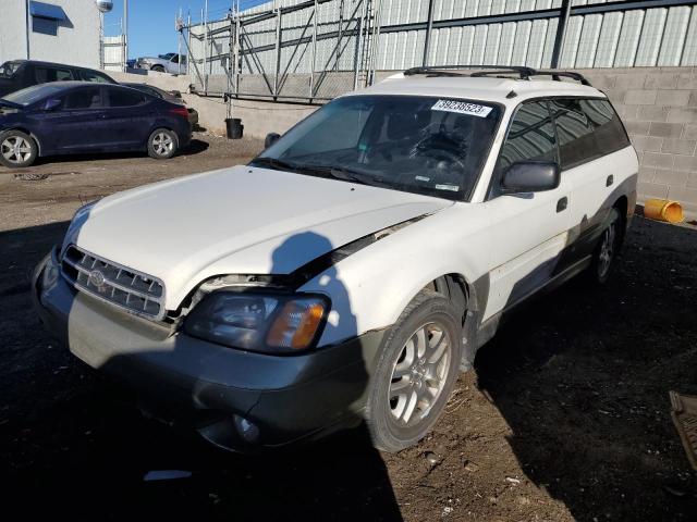SUBARU LEGACY OUT 2000 with VIN 4S3BH6653Y7644487 - Photo from auction