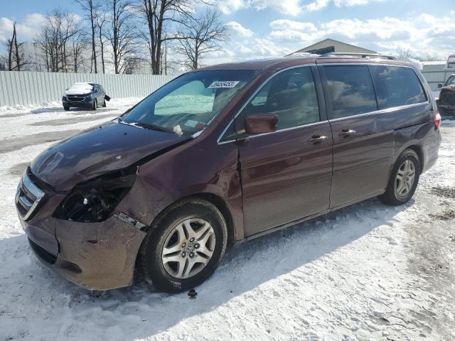 HONDA ODYSSEY EX 2007 with VIN 5FNRL38777B090647 - Photo from auction