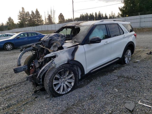 FORD EXPLORER L 2020 with VIN 1FMSK8FH9LGA71025 - Photo from auction
