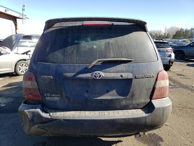 Photo 6 from auction – 2006 TOYOTA HIGHLANDER with VIN JTEEP21A560182920