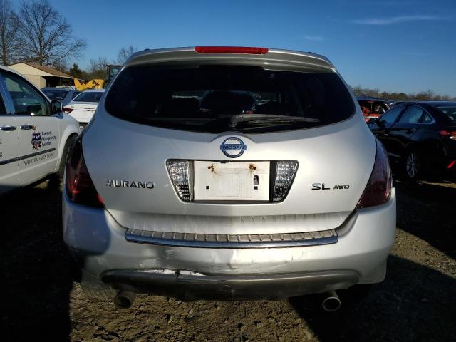 Photo 6 from auction – 2007 NISSAN MURANO SL with VIN JN8AZ08W87W640889