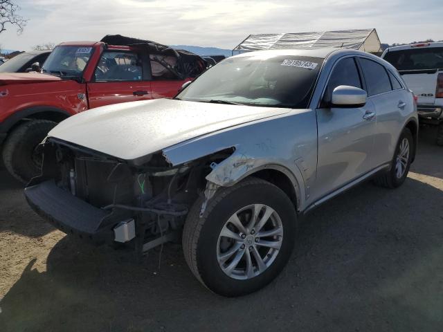 INFINITI FX35 2009 with VIN JNRAS18U29M100862 - Photo from auction