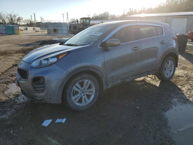KIA SPORTAGE L 2017 with VIN KNDPMCAC6H7122801 - Photo from auction
