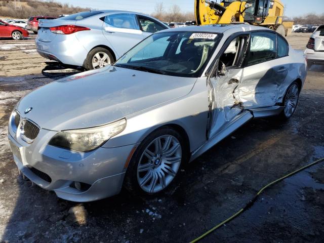 BMW 550 I 2008 with VIN WBANW53598CT50713 - Photo from auction