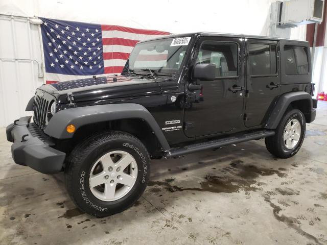 JEEP WRANGLER U 2015 with VIN 1C4BJWDG1FL746657 - Photo from auction
