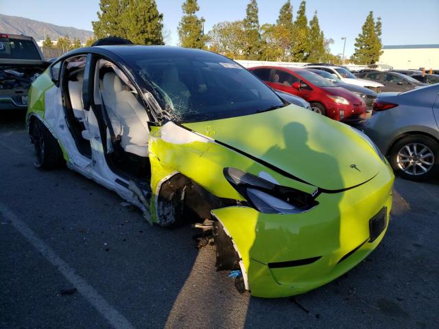 Foto 4 de la subasta – 2021 TESLA MODEL Y con VIN 5YJYGDEF2MF277498