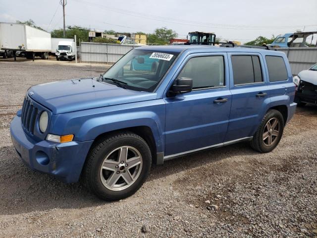 JEEP PATRIOT SP 2007 with VIN 1J8FF28W17D342596 - Photo from auction
