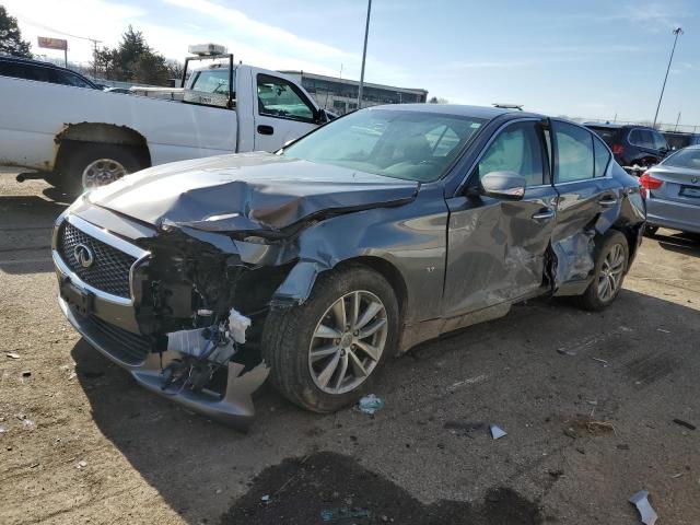 INFINITI Q50 BASE 2015 with VIN JN1BV7AR0FM412035 - Photo from auction