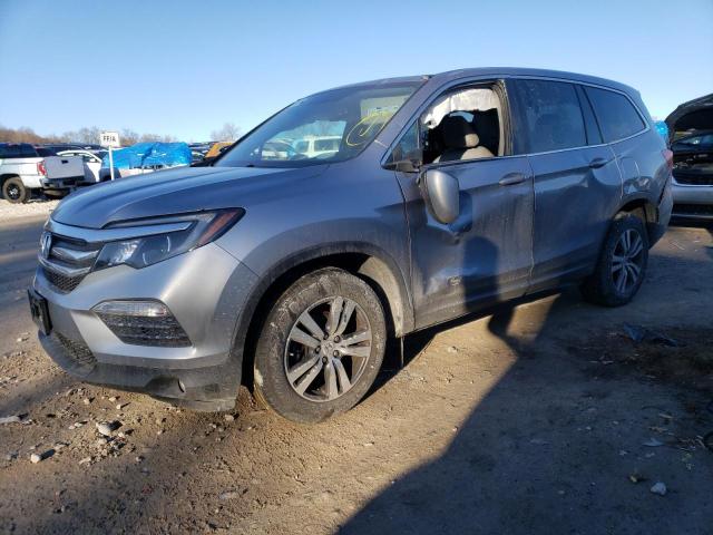 HONDA PILOT EXL 2016 with VIN 5FNYF6H57GB007138 - Photo from auction