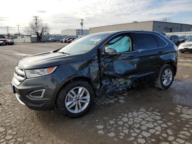 FORD EDGE SEL 2015 with VIN 2FMTK3J85FBB51609 - Photo from auction