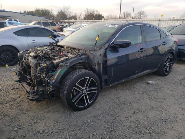 HONDA CIVIC EX 2016 with VIN 19XFC1F36GE221130 - Photo from auction