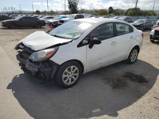 KIA RIO LX 2013 with VIN KNADM4A32D6209925 - Photo from auction
