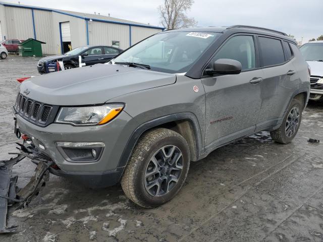 JEEP COMPASS TR 2019 with VIN 3C4NJDDB6KT661849 - Photo from auction