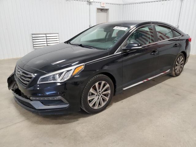 HYUNDAI SONATA SPO 2016 with VIN 5NPE34AF4GH274306 - Photo from auction
