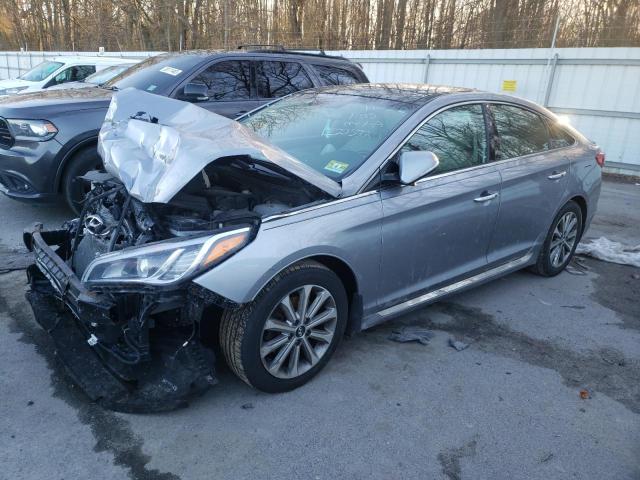 HYUNDAI SONATA 2016 with VIN 5NPE34AFXGH389394 - Photo from auction