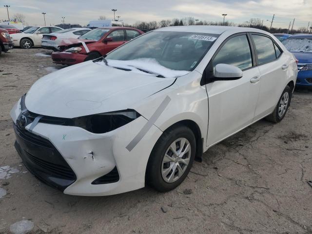 TOYOTA COROLLA LE 2018 with VIN 5YFBPRHE2JP757613 - Photo from auction
