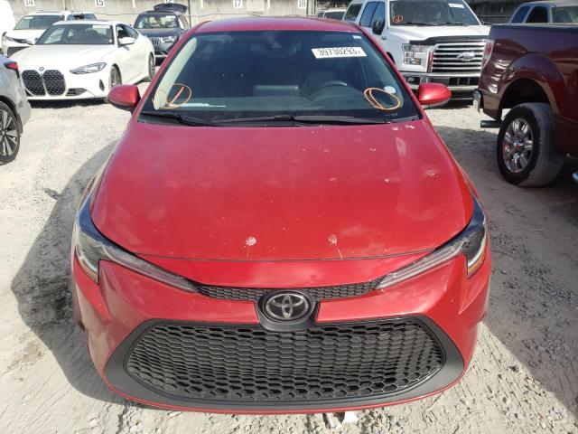 Photo 5 from auction – 2021 TOYOTA COROLLA LE with VIN 5YFEPMAE7MP194413