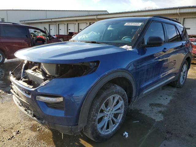 FORD EXPLORER X 2022 with VIN 1FMSK8DH9NGA69765 - Photo from auction