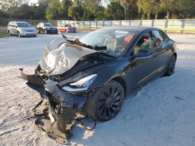 TESLA MODEL 3 2021 with VIN 5YJ3E1EC7MF856216 - Photo from auction