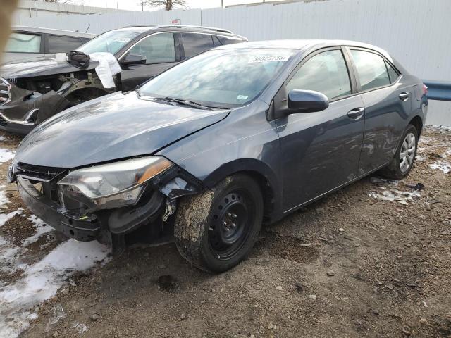 TOYOTA COROLLA L 2015 with VIN 2T1BURHE2FC312417 - Photo from auction