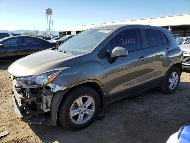 CHEVROLET TRAX LS 2021 with VIN KL7CJKSB9MB313947 - Photo from auction