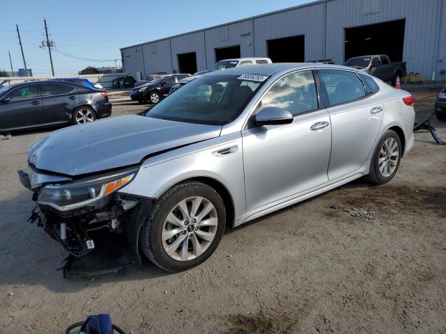 KIA OPTIMA EX 2016 with VIN 5XXGU4L36GG069865 - Photo from auction