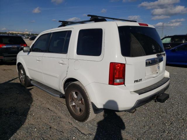 Photo 2 from auction – 2009 HONDA PILOT EXL with VIN 5FNYF38529B024804