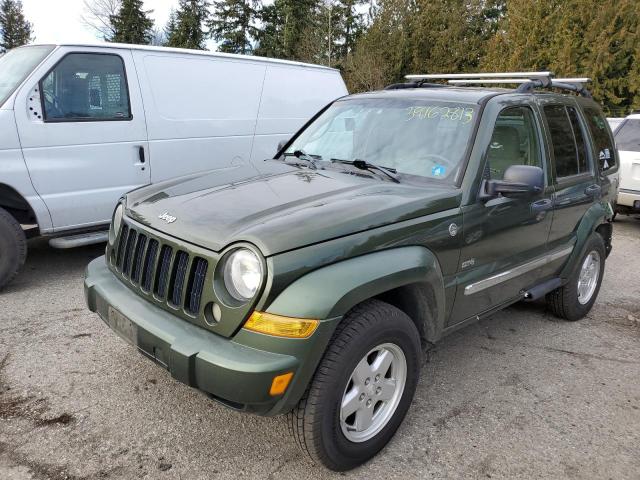 JEEP LIBERTY SP 2006 with VIN 1J4GL48K16W224915 - Photo from auction