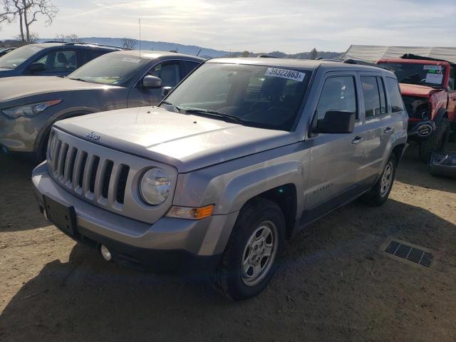 Photo 1 from auction – 2016 JEEP PATRIOT SP with VIN 1C4NJPBA8GD553631