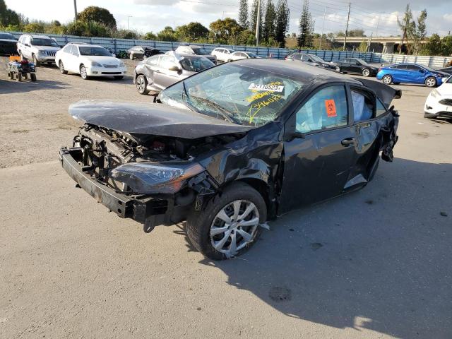 TOYOTA COROLLA L 2019 with VIN 2T1BURHE3KC236541 - Photo from auction
