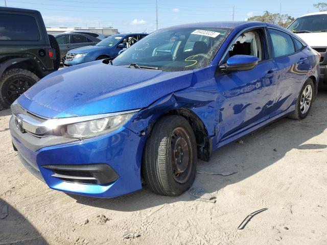 HONDA CIVIC LX 2016 with VIN 19XFC2F52GE066521 - Photo from auction