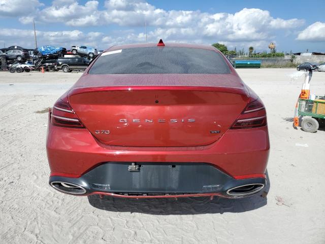 Photo 6 from auction – 2022 GENESIS G70 BASE with VIN KMTG54TE0NU093800