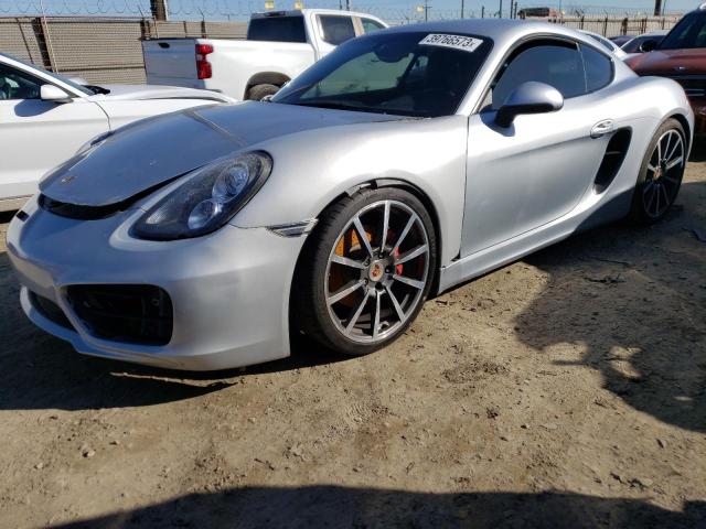 PORSCHE CAYMAN S 2014 with VIN WP0AB2A87EK192592 - Photo from auction