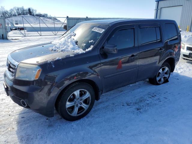 HONDA PILOT EX 2012 with VIN 5FNYF4H48CB016517 - Photo from auction