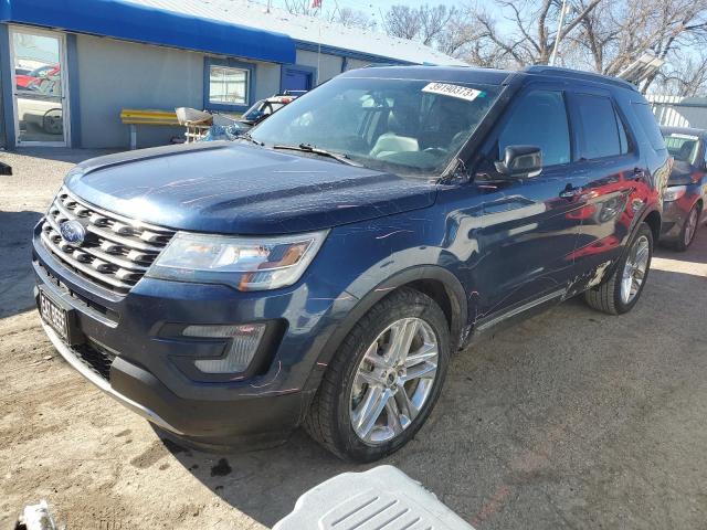 FORD EXPLORER X 2016 with VIN 1FM5K8D86GGB86395 - Photo from auction