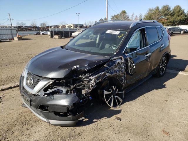 NISSAN ROGUE S 2018 with VIN JN8AT2MVXJW321012 - Photo from auction