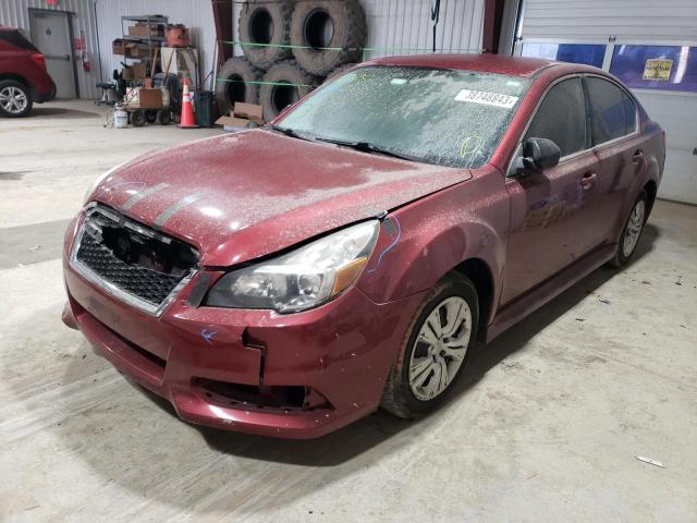 SUBARU LEGACY 2.5 2013 with VIN 4S3BMBA61D3047893 - Photo from auction