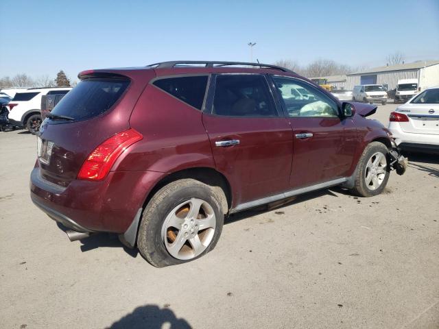 Photo 3 from auction – 2005 NISSAN MURANO SL with VIN JN8AZ08W15W429952