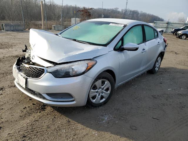 KIA FORTE LX 2015 with VIN KNAFK4A63F5433982 - Photo from auction