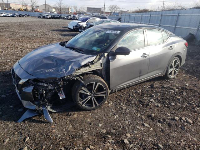 NISSAN SENTRA SR 2020 with VIN 3N1AB8DV2LY287972 - Photo from auction