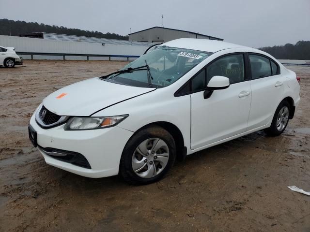 Photo 1 from auction – 2013 HONDA CIVIC LX with VIN 19XFB2F52DE278396