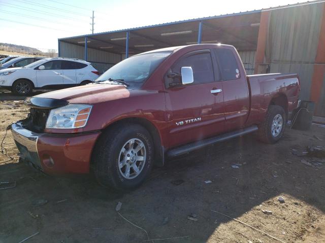NISSAN TITAN XE 2005 with VIN 1N6AA06B95N521929 - Photo from auction