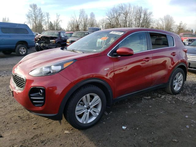 KIA SPORTAGE L 2017 with VIN KNDPMCAC3H7261302 - Photo from auction