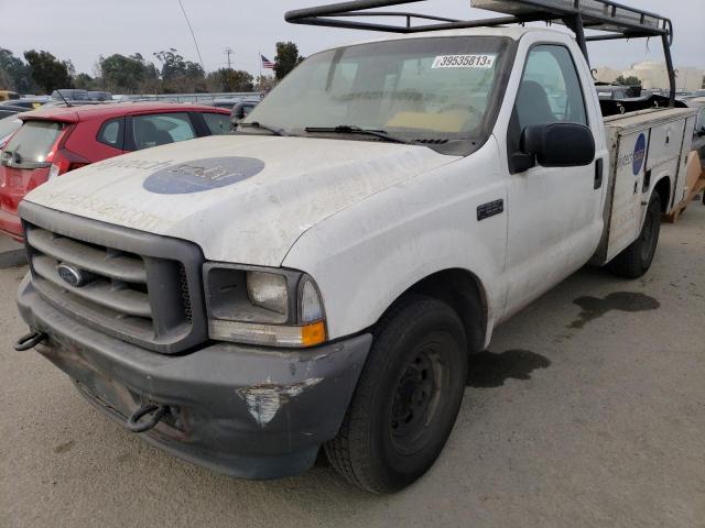 FORD F250 SUPER 2004 with VIN 1FDNF20L54ED76028 - Photo from auction