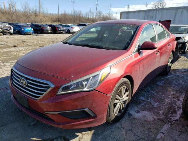 HYUNDAI SONATA 2016 with VIN 5NPE24AF1GH393966 - Photo from auction