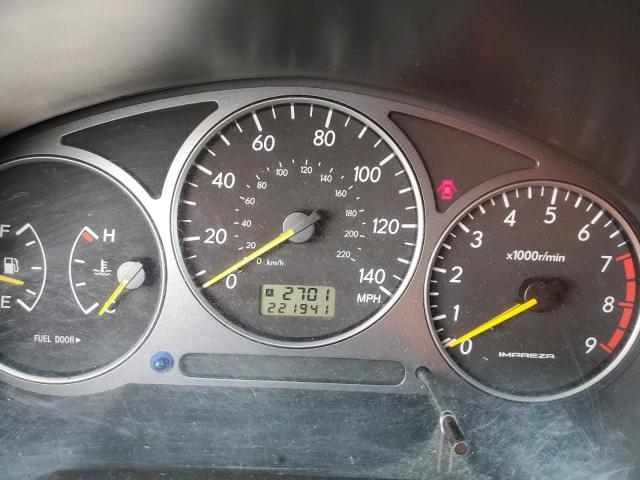 Photo 9 from auction – 2003 SUBARU IMPREZA WR with VIN JF1GG29673G812135